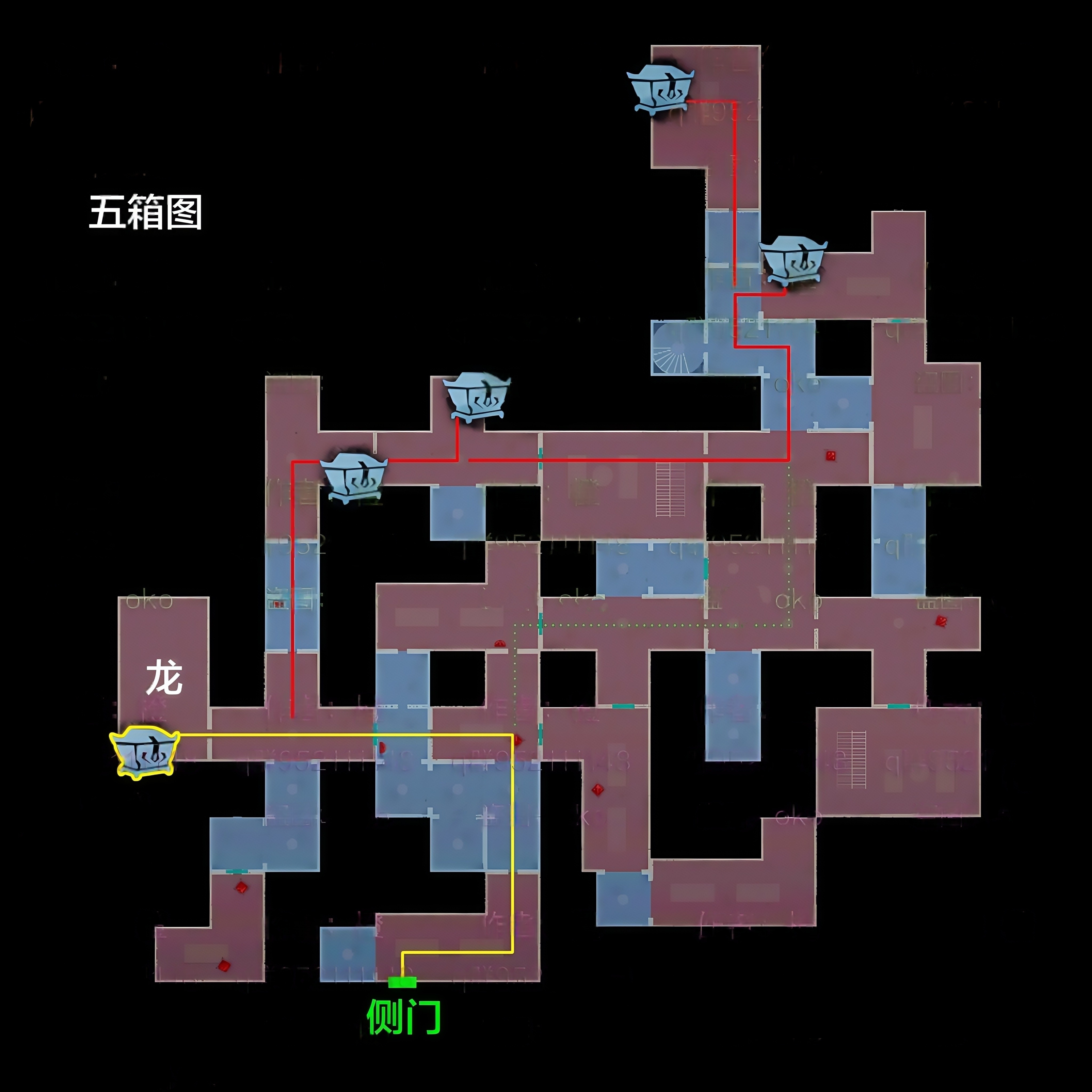 超自然行动组精绝古城极限┛型全地图小抄