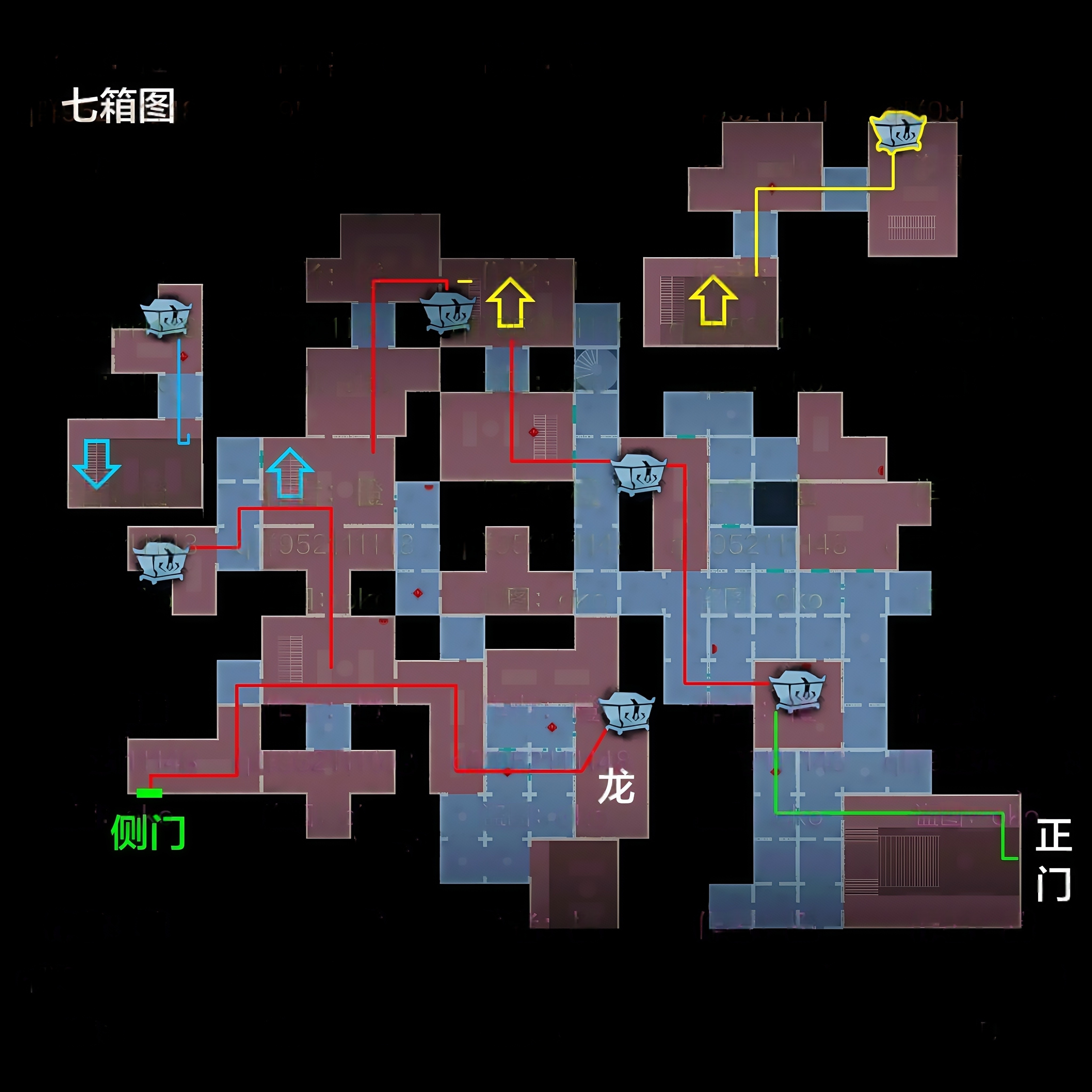 超自然行动组精绝古城极限┛型全地图小抄