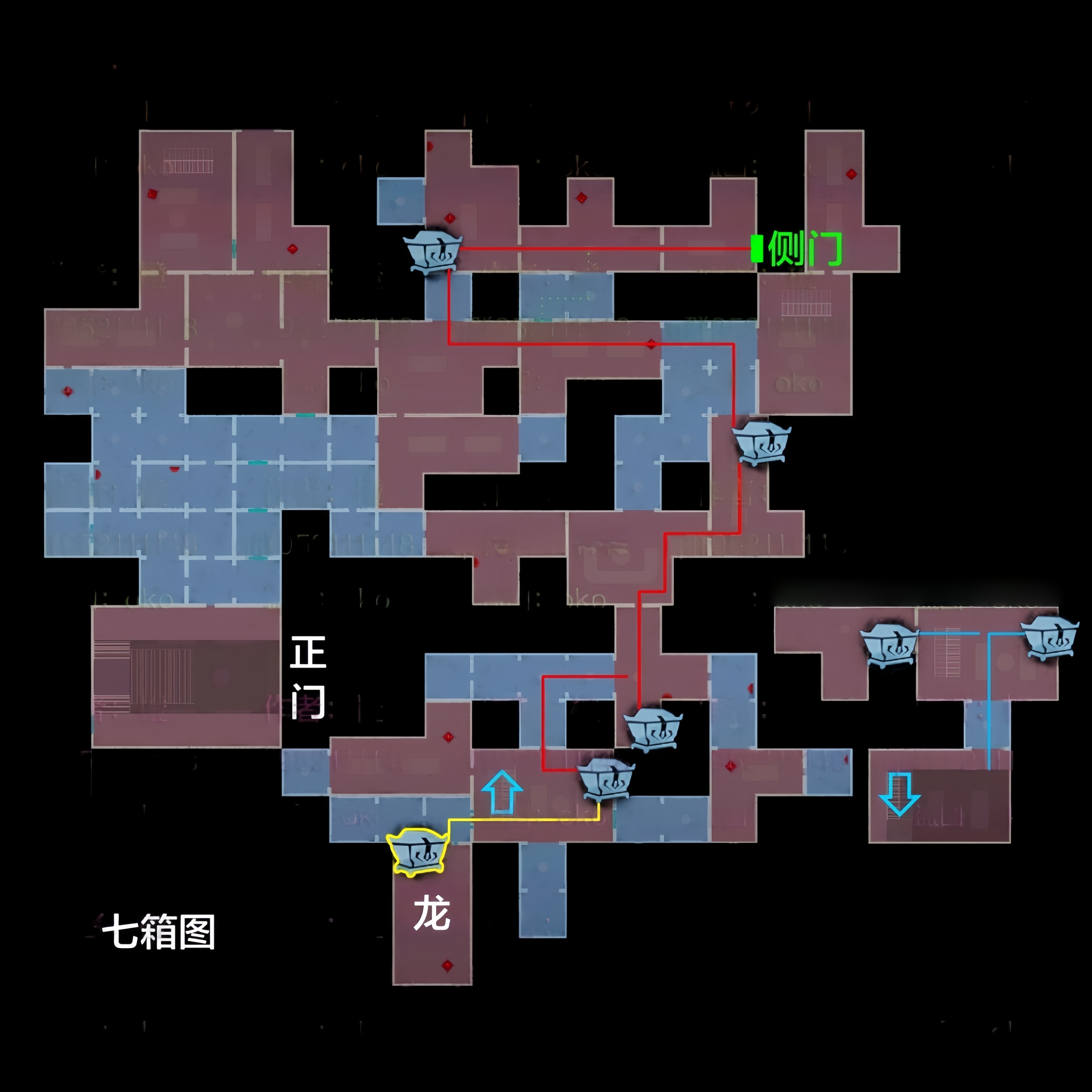 超自然行动组精绝古城极限┛型全地图小抄