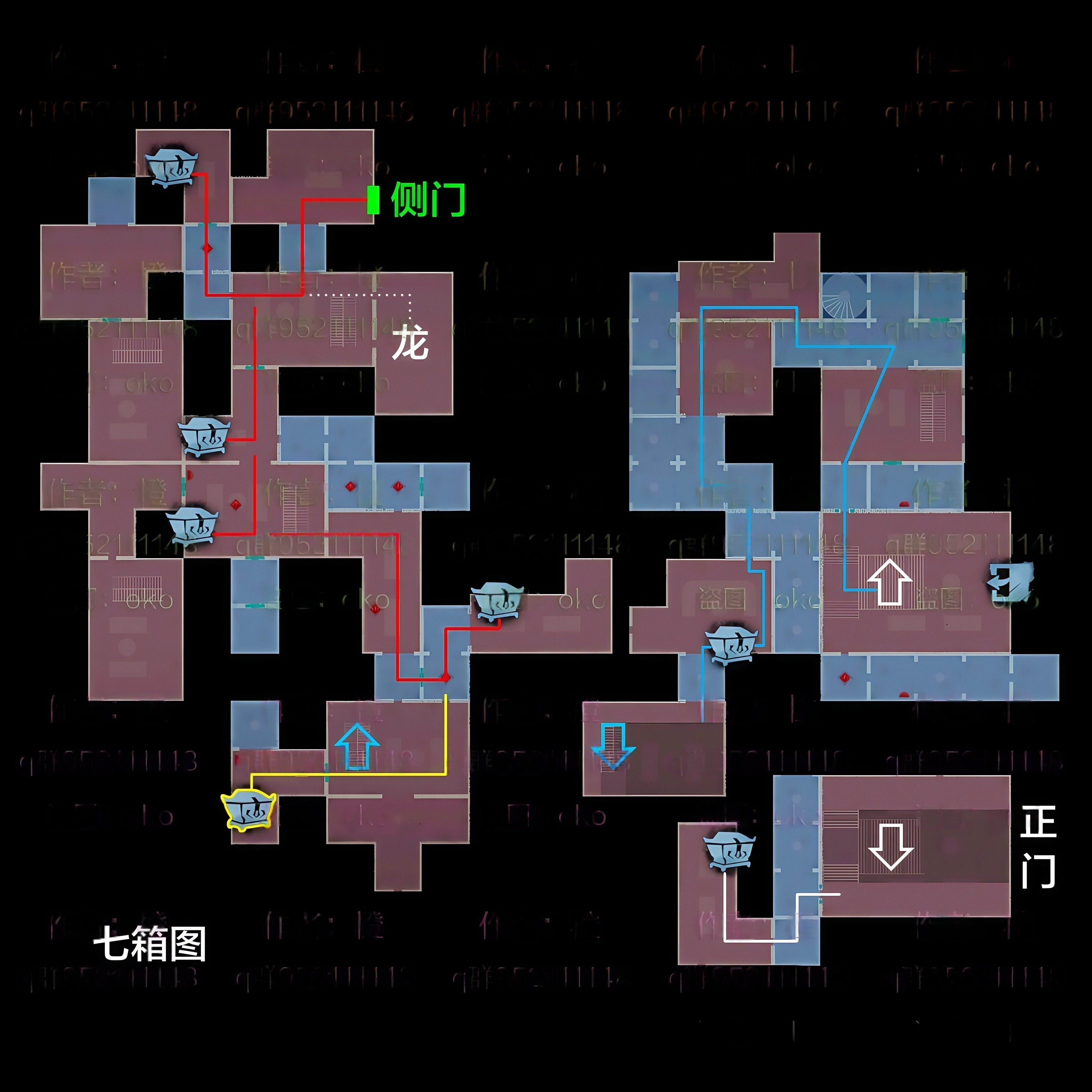 超自然行动组精绝古城极限┛型全地图小抄