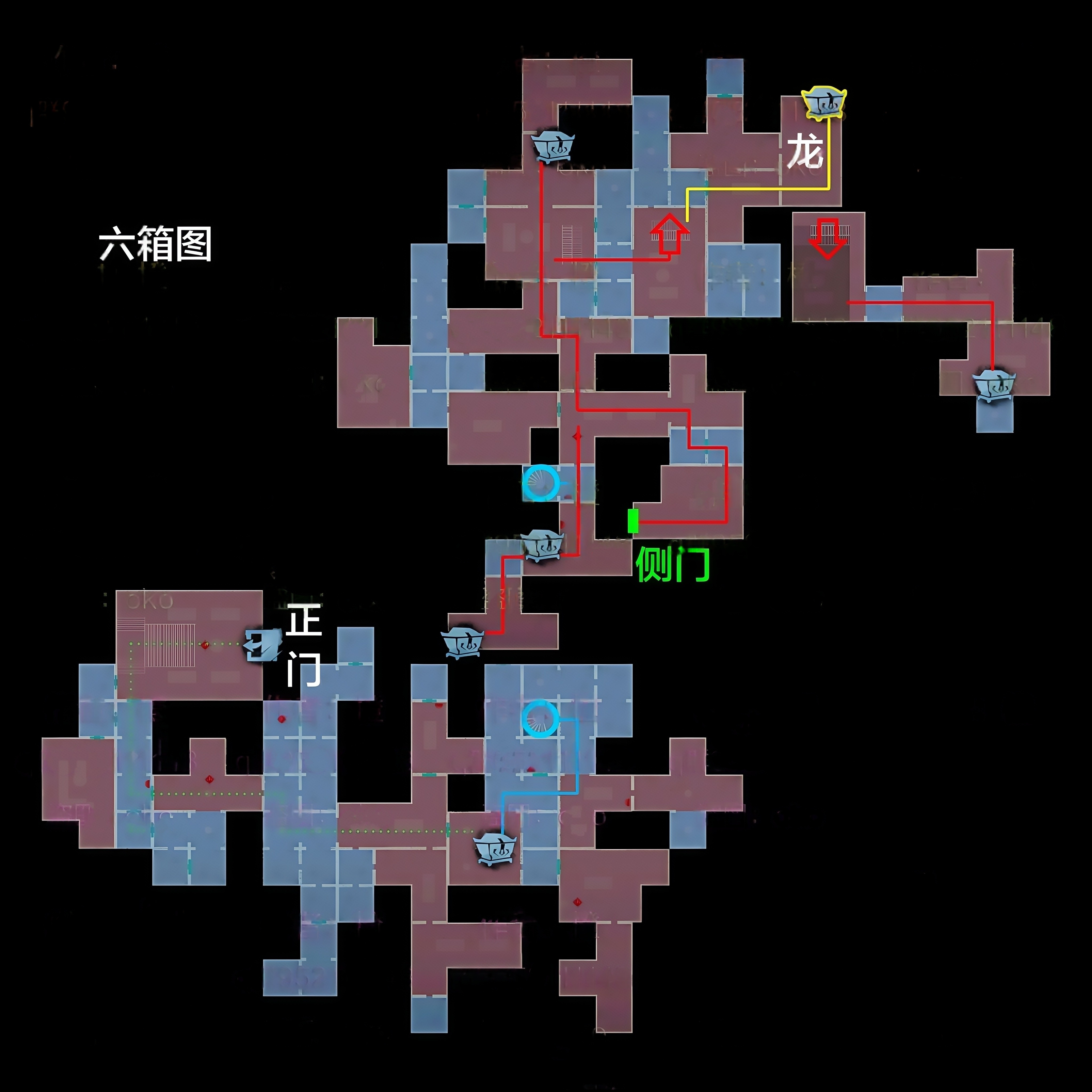 超自然行动组精绝古城极限┛型全地图小抄