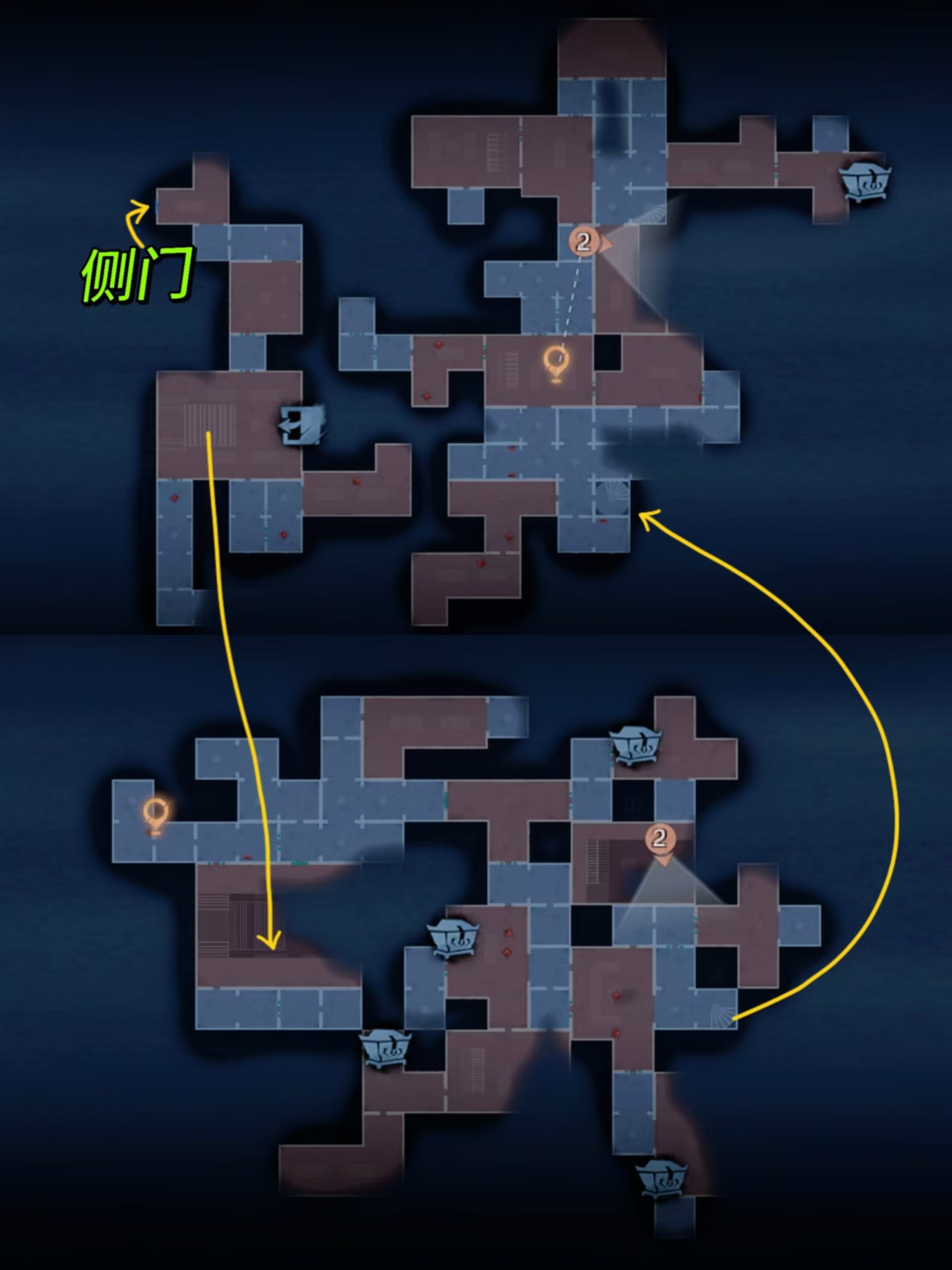 超自然行动组精绝古城极限┛型全地图小抄