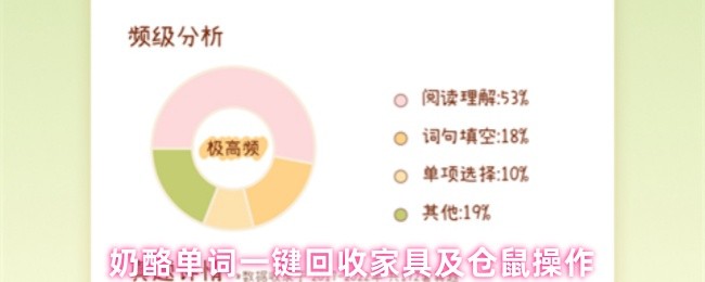 奶酪单词一键回收家具及仓鼠操作(图1)