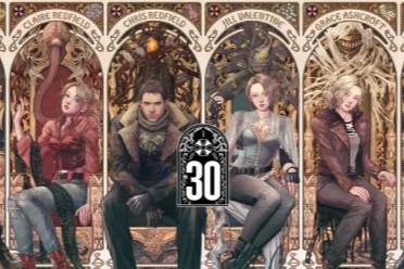 《生化危机》系列30周年纪念插画公布：新角色登场！