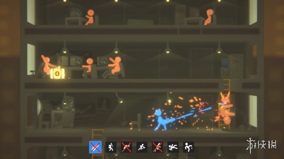 拳打职场，脚踢上司！物理乱斗新作《打工火柴人》现已狂暴上线Steam(图1)