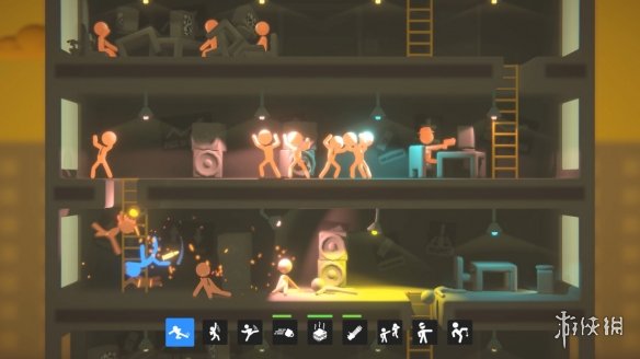 拳打职场，脚踢上司！物理乱斗新作《打工火柴人》现已狂暴上线Steam(图2)