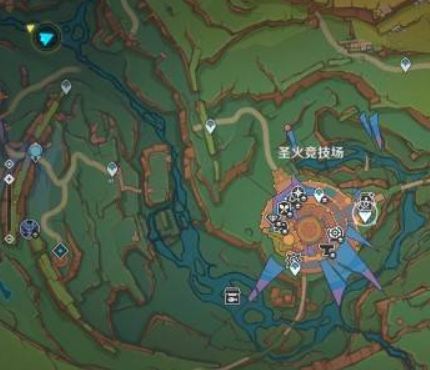 原神提瓦特忆画雪幕前事拍照位置