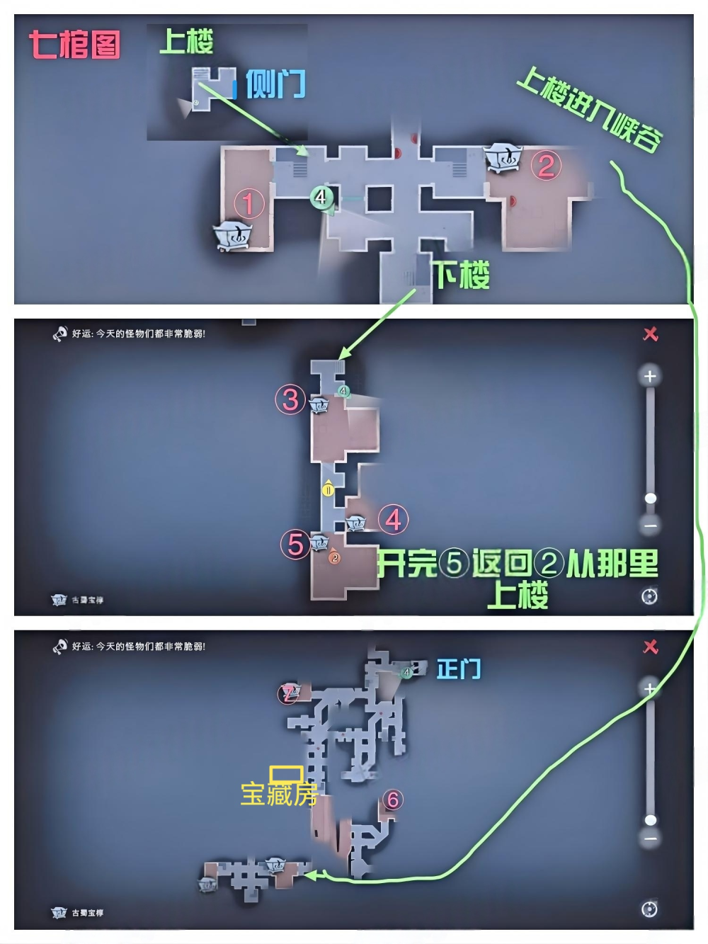 超自然行动组极限古蜀宝藏房9张