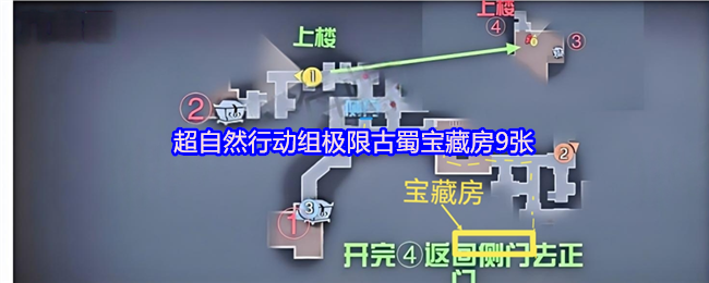 超自然行动组极限古蜀宝藏房9张