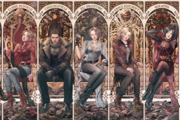 《生化危机》30周年纪念贺图公开！艾达王性感妖娆