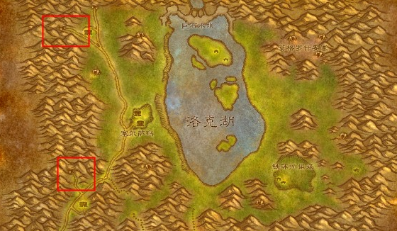 魔兽世界铁炉堡去洛克莫丹路线2