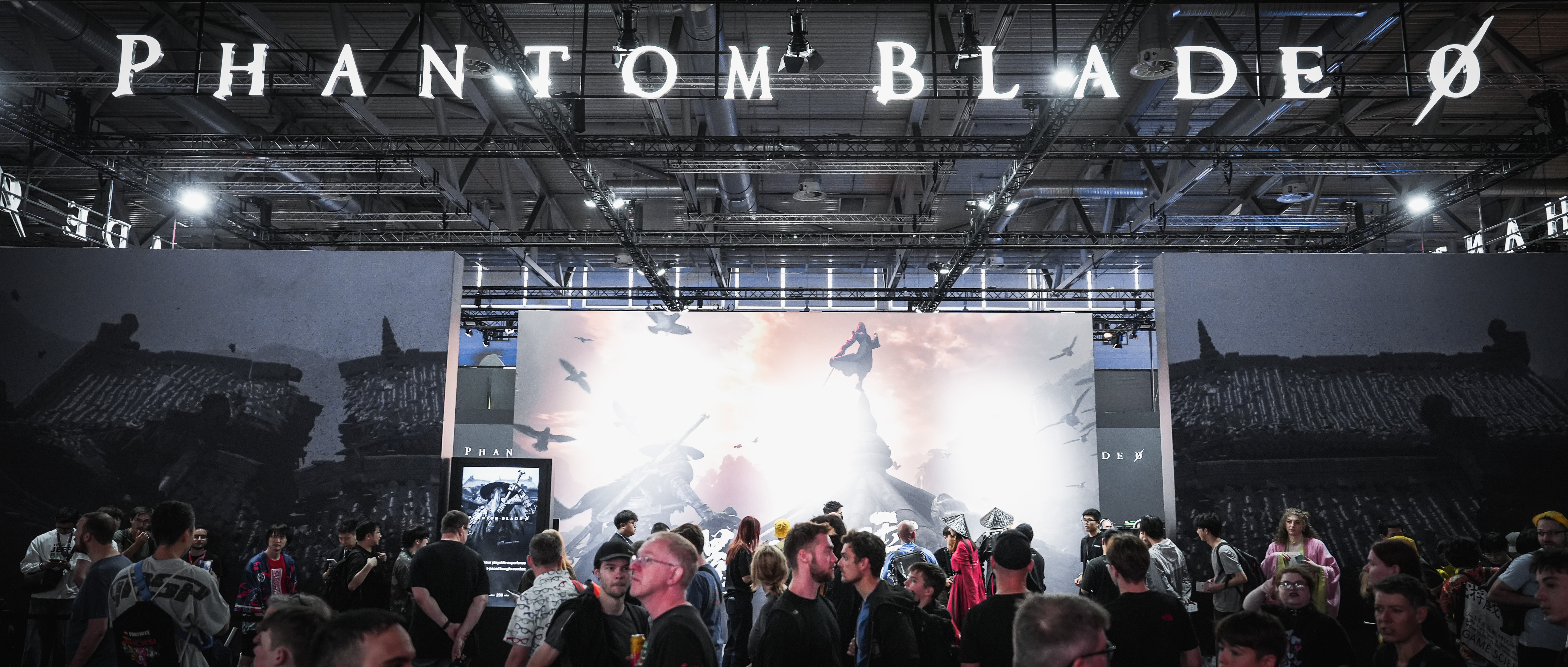 10分钟停止排队，500平米试玩区爆满！《影之刃零》成科隆展最拥挤打卡地