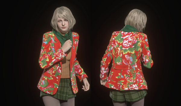 东北大棉袄护体！《生化危机 4：重制版》阿什莉夹克MOD上线