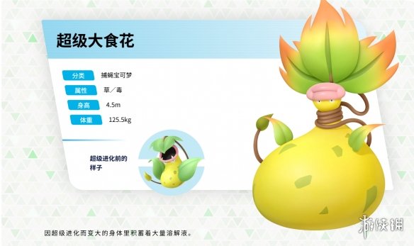 《宝可梦传说：Z-A》mega大食花公布 大胃袋还挺可爱(图1)