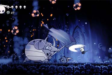 续作定档带动初代《空洞骑士》Steam在线峰值破2.3万！