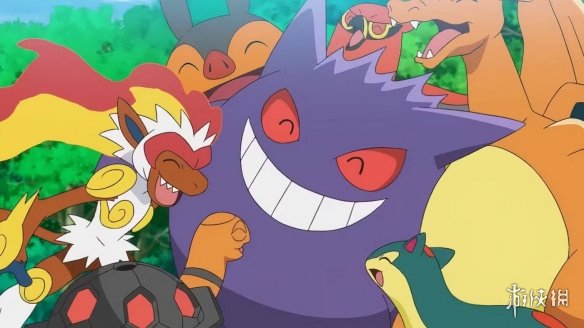 超大耿鬼与毛辫羊惊艳亮相！宝可梦再推联名毛绒玩偶(图1)