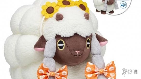 超大耿鬼与毛辫羊惊艳亮相！宝可梦再推联名毛绒玩偶(图3)