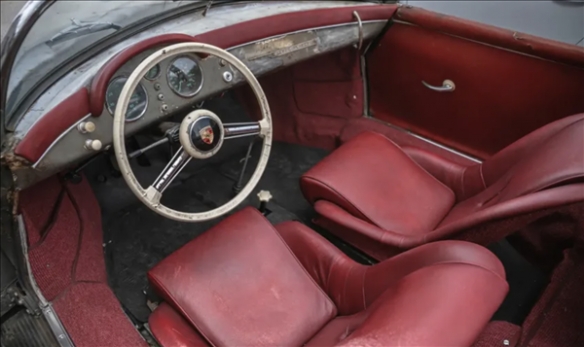 存放谷仓几十年！美国俄亥俄发现1955年款保时捷356(图5)