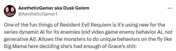 也太智能了！《生化危机9》怪物会突然把东西扔过来(图2)