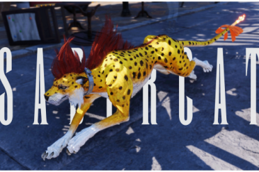 《最终幻想7：重生》×《勇者斗恶龙》剑齿虎外观MOD发布!