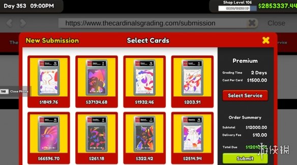 《卡牌店模拟器》0.6版本：推出卡牌评级与自动开卡!(图1)