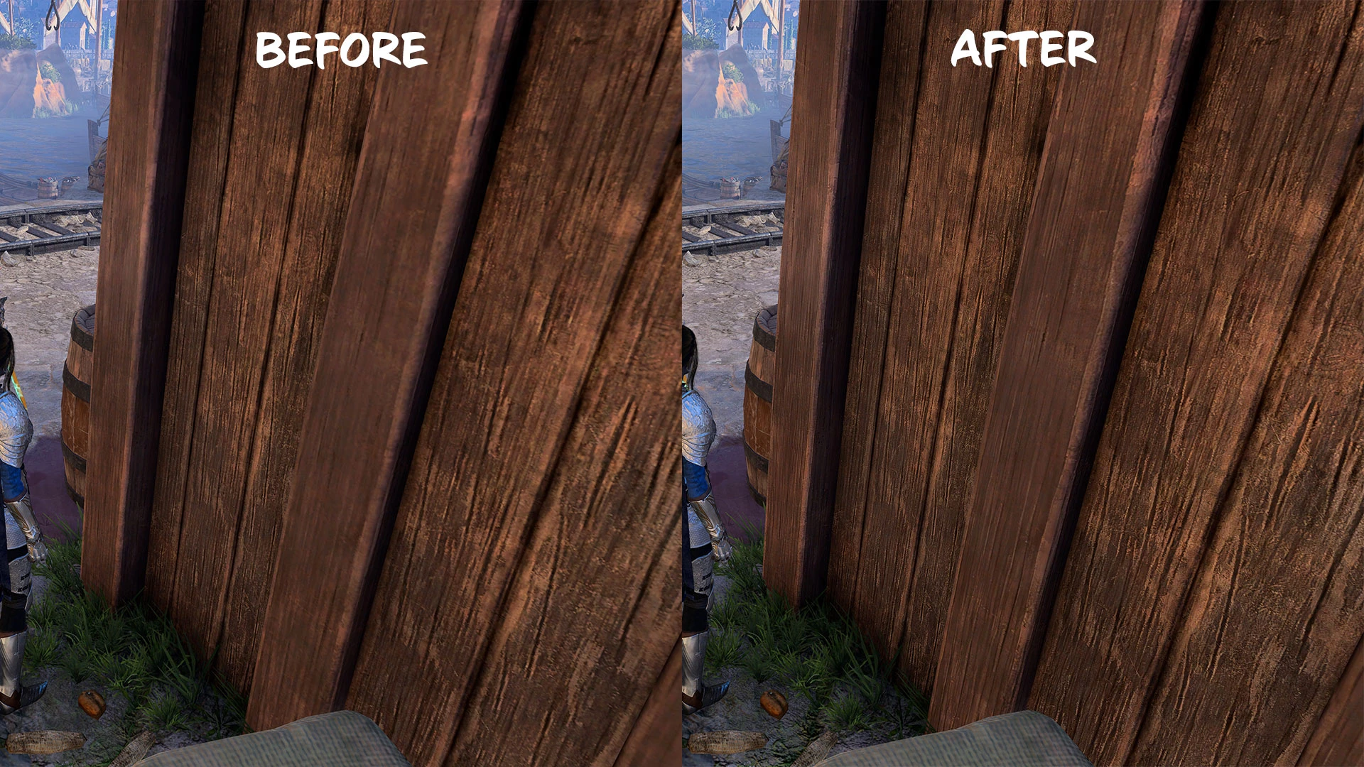 《博德之门3》高清材质包发布！升级所有环境纹理贴图(图2)