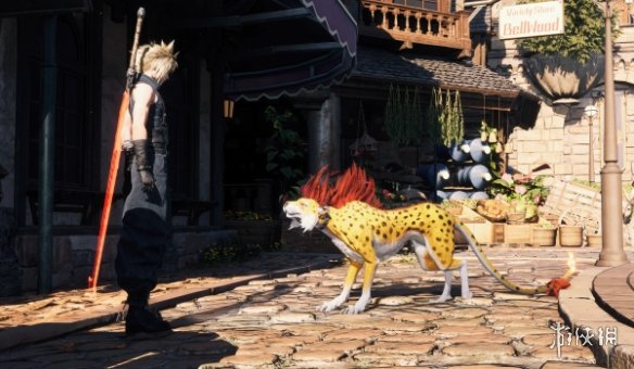 《最终幻想7：重生》×《勇者斗恶龙》剑齿虎外观MOD发布!(图4)