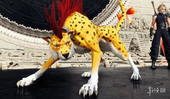 《最终幻想7：重生》×《勇者斗恶龙》剑齿虎外观MOD发布!(图2)