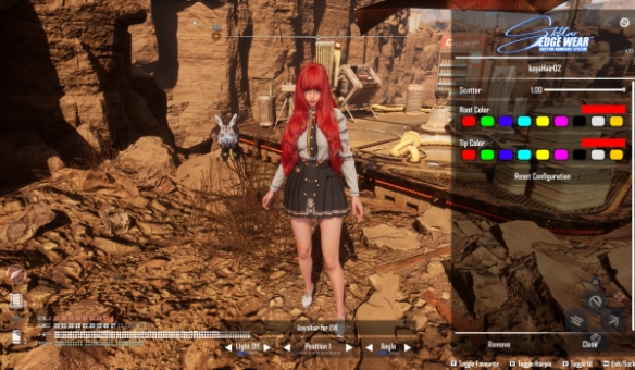 《剑星》卡雅物理发型MOD发布！真实摆动+汗湿粘连效果(图3)