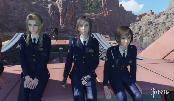 《FF7重生》警察制服MOD：4种配色+战术装备自定义(图9)