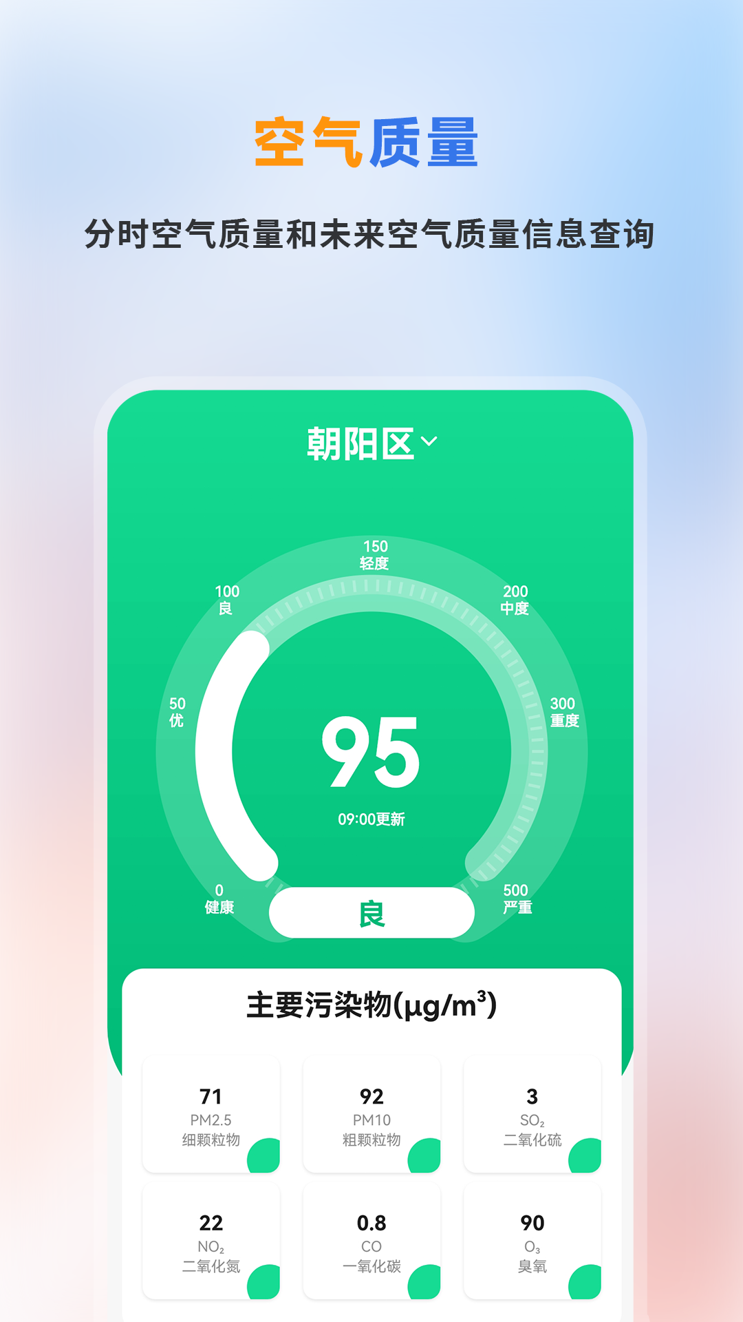 
精准天气预报app