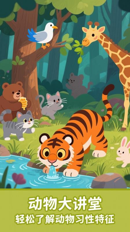 
宝宝认动物启蒙