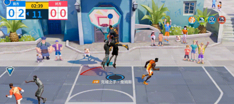 《全明星街球派对》詹姆斯玩法介绍(图4)