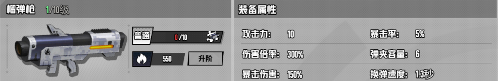 《枪魂狙击》各武器属性分享