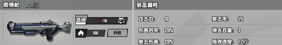 《枪魂狙击》各武器属性分享