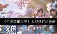 《王者荣耀世界》大型怪打法攻略