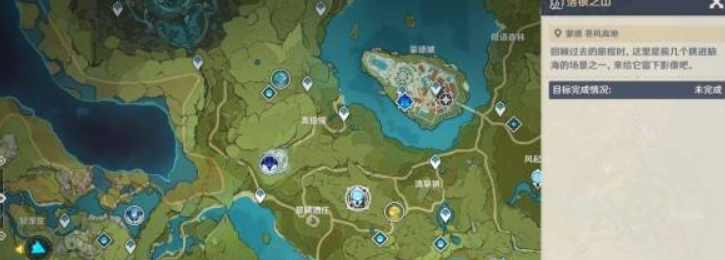 《原神》提瓦特忆画雪幕前事第六天拍照地点