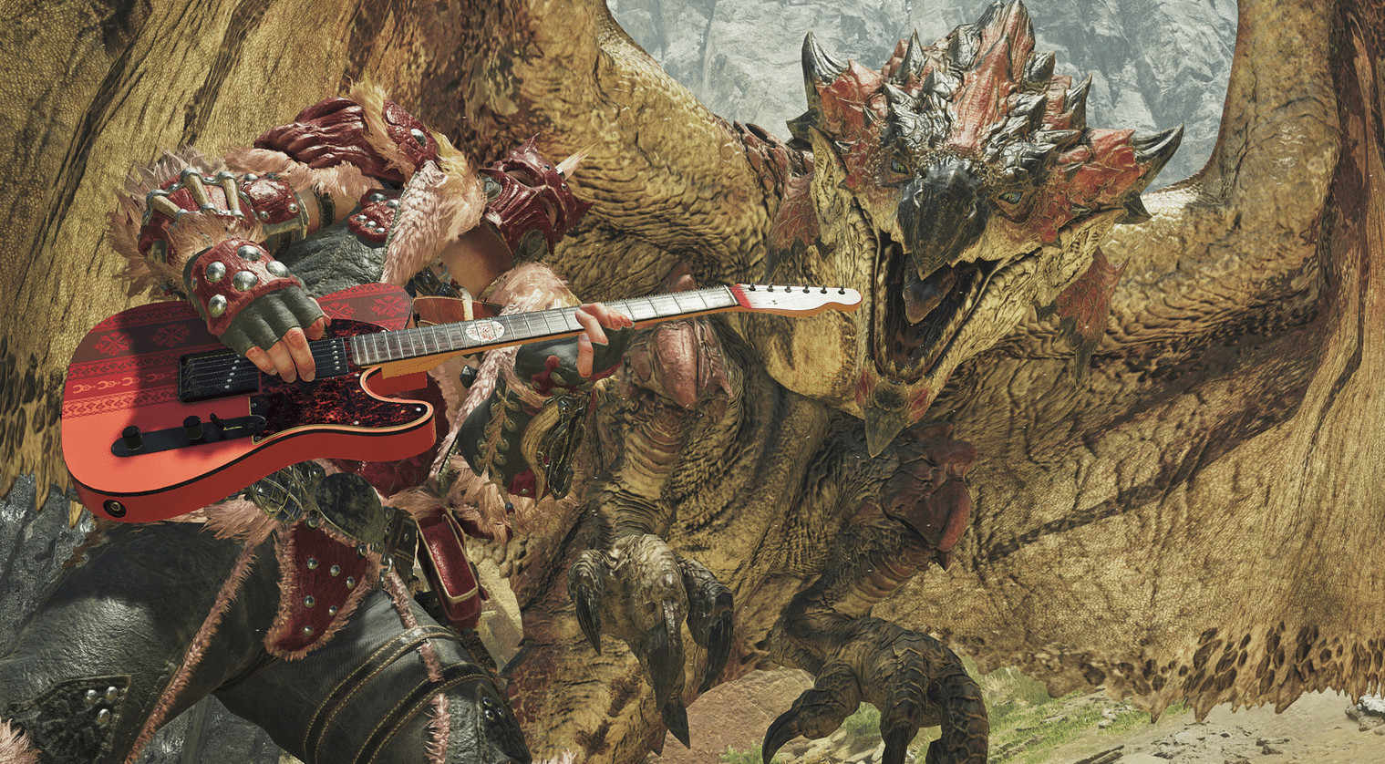 一阵劲爆的电橘他！《怪猎荒野》联动更新明日上线！