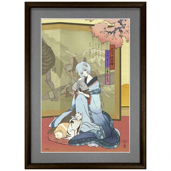 《新世纪福音战士》官宣推出艺术企划“EVA浮世绘”(图2)