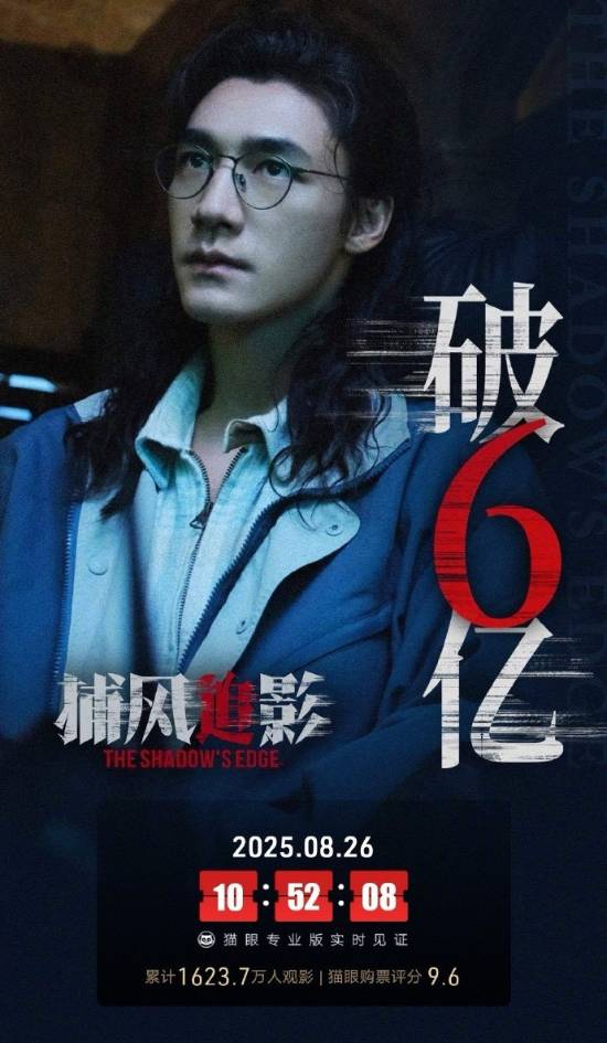 近年口碑最好的一部！成龙《捕风追影》总票房破6亿！(图1)