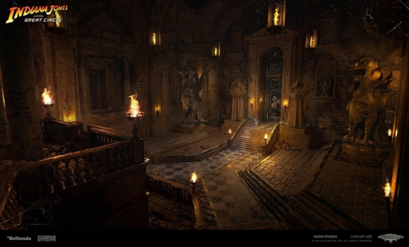 《夺宝奇兵：古老之圈》开发商分享超美概念艺术图！(图5)