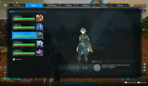 《幻兽帕鲁》艾尔海森MOD降临！草元素技能+虚空书架同步还原(图2)