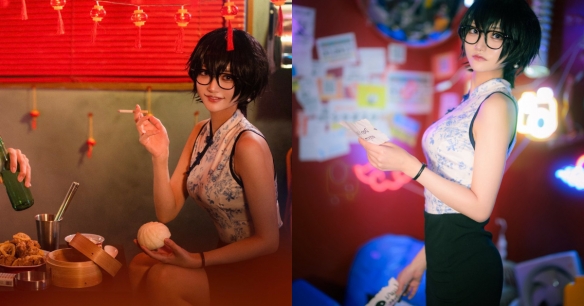 Coser扮《九龙大众浪漫》女主角“鲸井令子”获好评(图2)