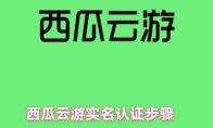 西瓜云游实名认证步骤