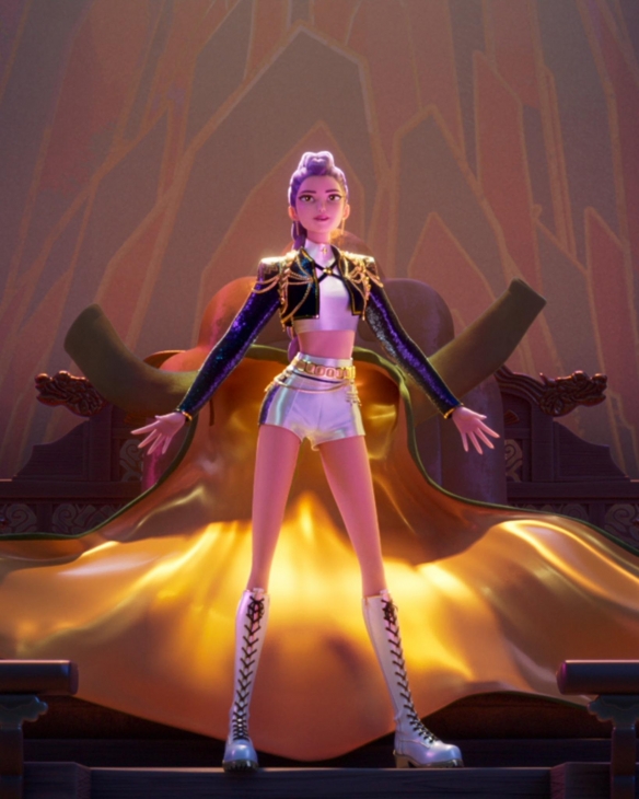 《Kpop猎魔女团》引爆北美影院：载歌载舞的魔幻盛宴(图3)