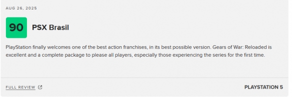 《战争机器：重装上阵》M站80分：重温经典的绝佳方式(图3)