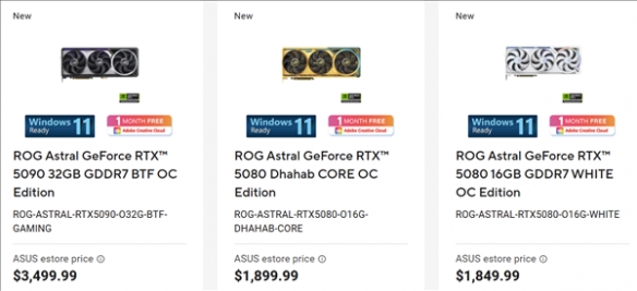 惊爆！华硕RTX5080黄金版开卖 近1.4万溢价高达90％(图5)