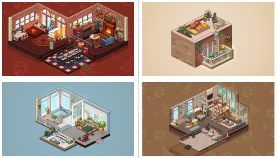 像素装修收纳游戏《呓语小镇》8月27日正式发售！首周9折仅售48.6元！欢迎成为可爱又奇异的小镇一份子！(图4)