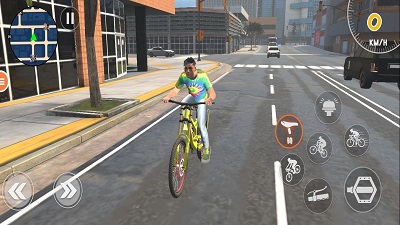 
真实自行车驾驶