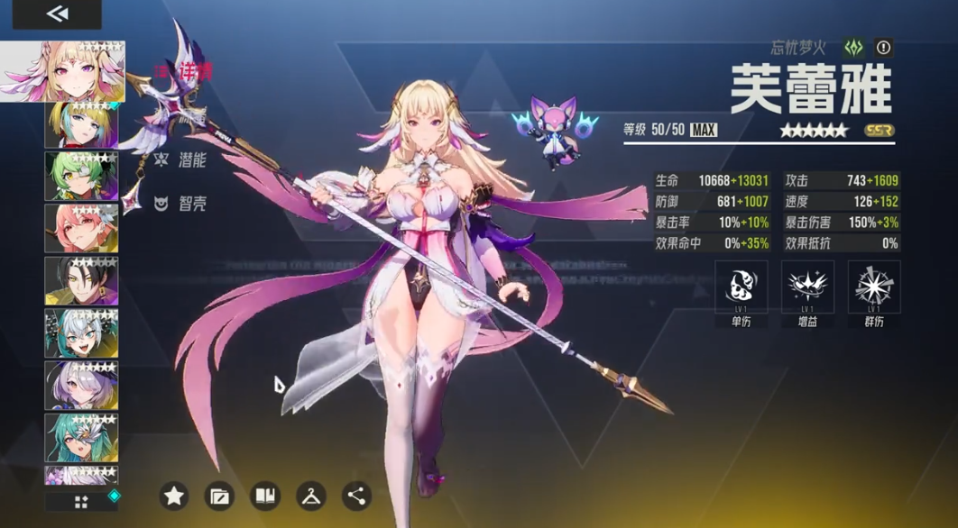 《伊瑟》角色排行与阵容推荐(图2)